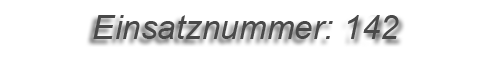 Einsatznummer: 142