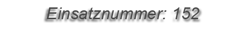 Einsatznummer: 152